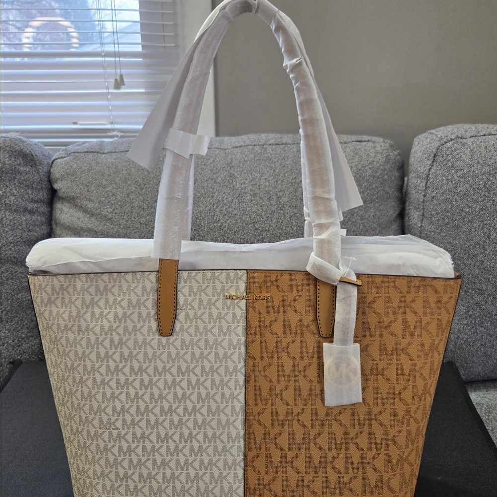 Michael Kors Two-Tone Tote Bag